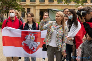 SOS - Wolność - Krzyk dla Białorusi fot. Sławek Wąchała