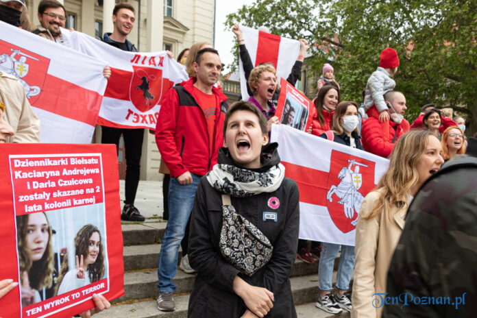 SOS - Wolność - Krzyk dla Białorusi fot. Sławek Wąchała