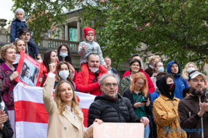 SOS - Wolność - Krzyk dla Białorusi fot. Sławek Wąchała