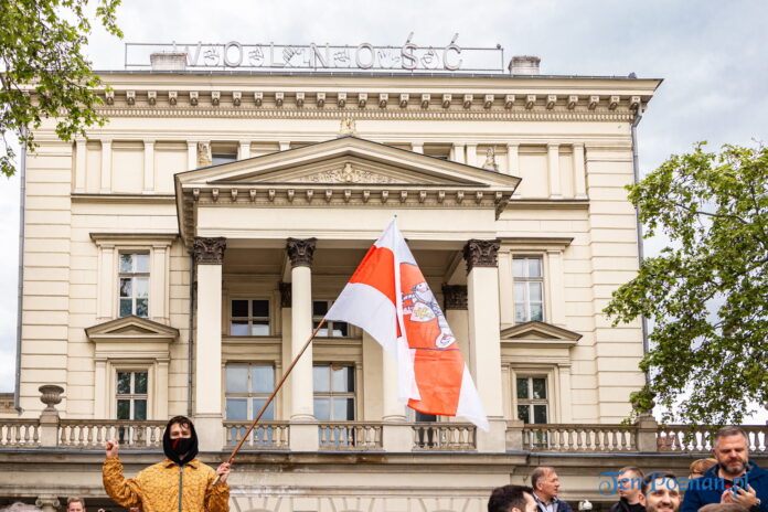 SOS - Wolność - Krzyk dla Białorusi fot. Sławek Wąchała
