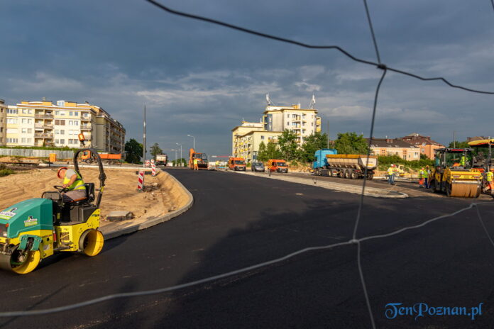 Naramowice plac budowy - tramwaj Nowonaramowicka fot. Sławek Wąchała