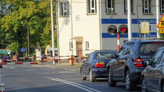 Przejazd kolejowy w Kobylnicy fot. PP