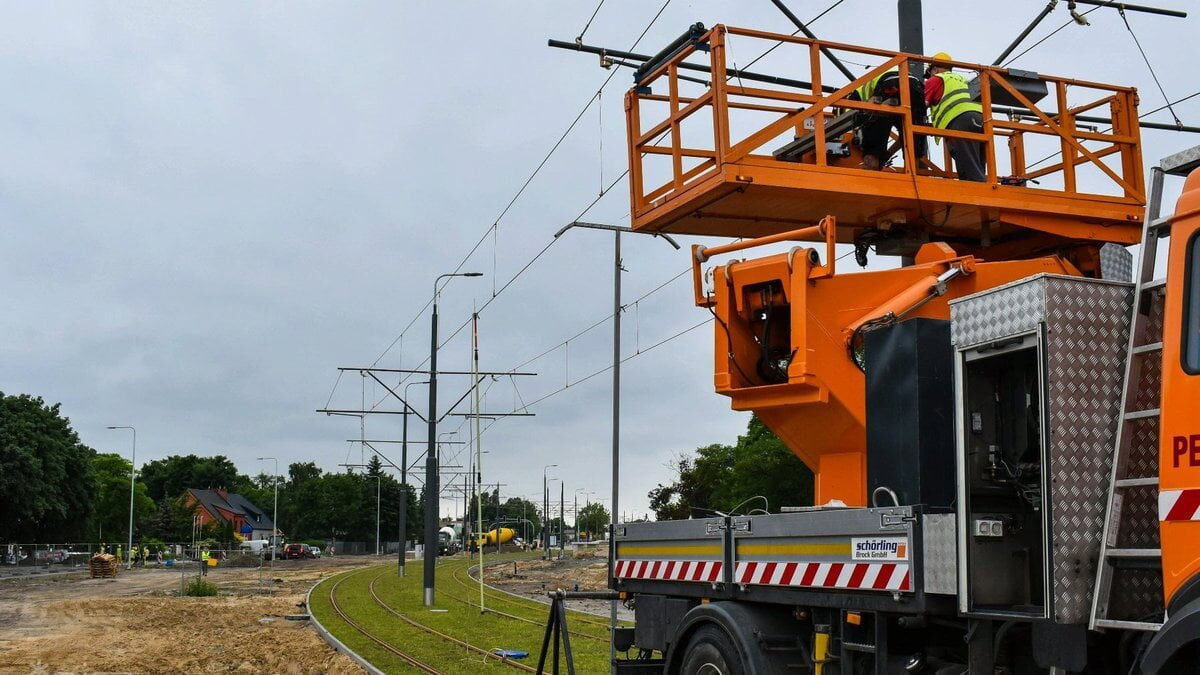 przejazdy techniczne, trasa na Naramowice fot.PIM