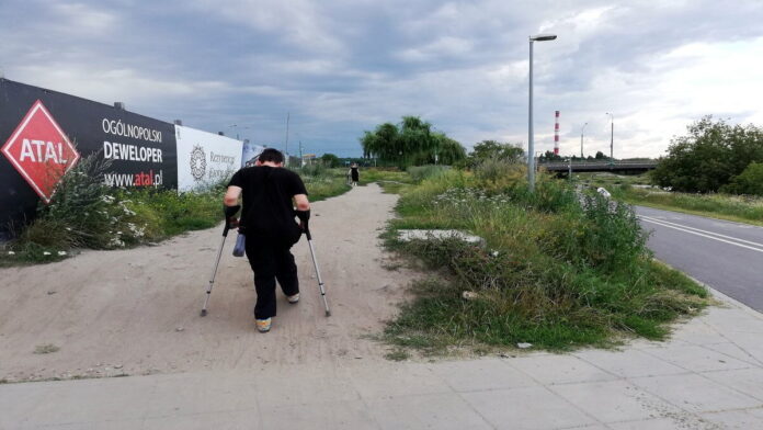 Przyszły łącznik Wartostrada - Chwaliszewo fot. ROSM