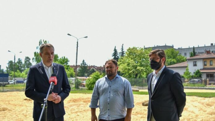 wybieg dla psów przy Jawornickiej fot. UMP