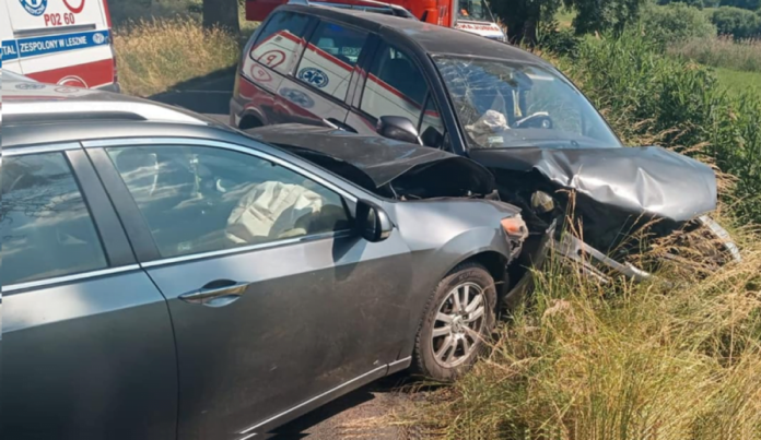 wypadek fot. OSP Osieczna