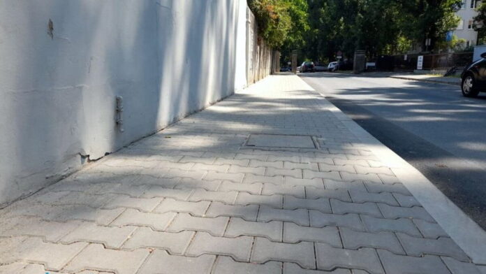 chodnik ul. Sielawy fot. ZDM