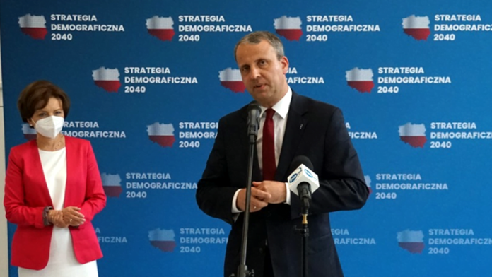 Marlena Maląg, Michał Zieliński fot. WUW