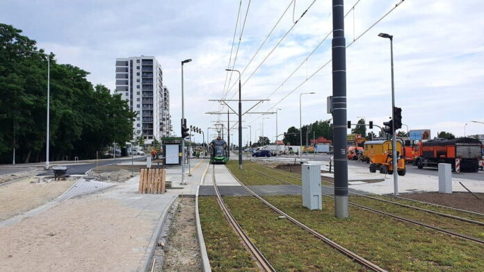 Pierwszy przejazd na Naramowice fot. PIM