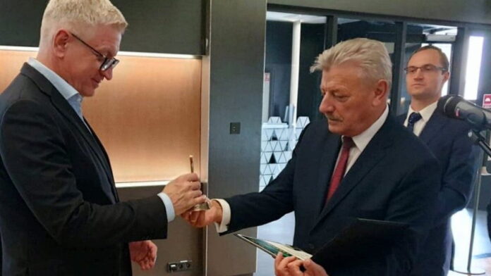 pożegnanie prezesa Tulibackiego fot. MPK