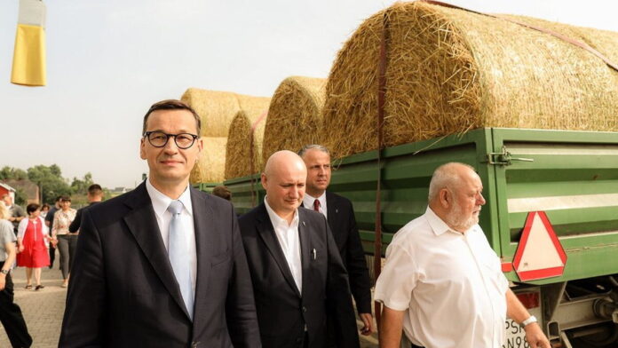 premier M. Morawiecki w Marianowie Borowskim fot. KPRM
