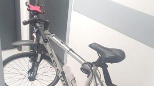 rower odzyskany przez policjantów fot. policja Tarnowo Podgórne