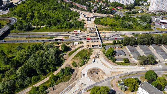 skrzyżowanie Ślężańskiej i Bobrzańskiej fot. PIM