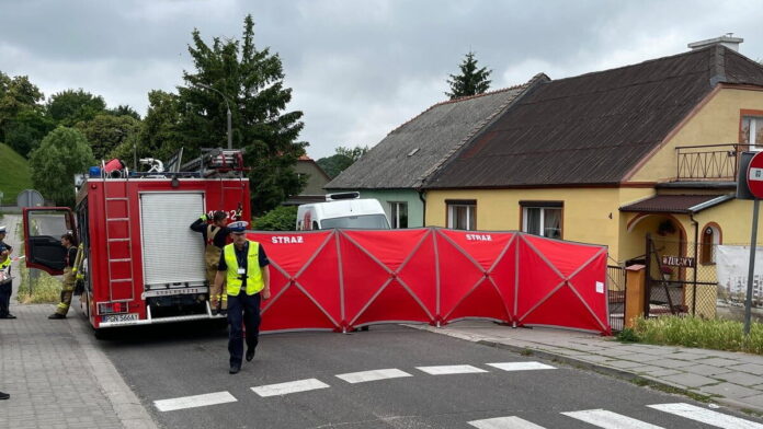 wypadek ul. Żuławy fot. KPP Gniezno