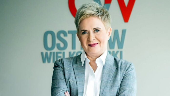 Beata Klimek, prezydent Ostrowa Wlkp. fot. UM Ostrów