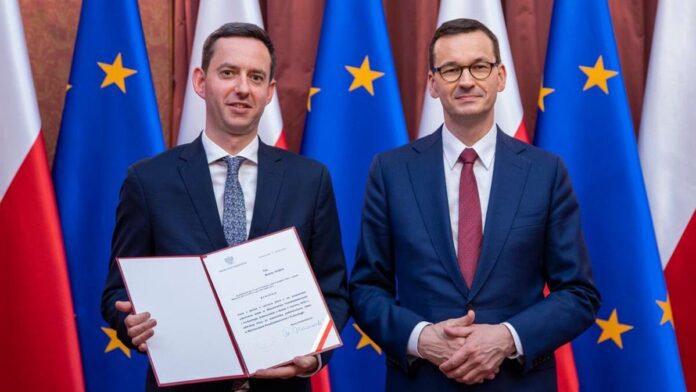Marcin Ociepa, Mateusz Morawiecki fot. gov.pl