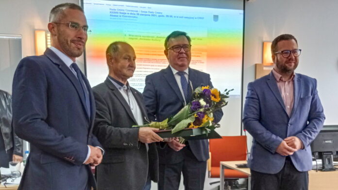 nagroda dla starosty Jana Grabkowskiego fot. PP