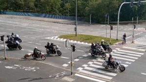 Parada motocyklistów fot. L. Łada