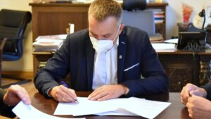 podpisanie porozumienia OSP Poznań-Krzesiny fot. UMP