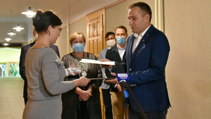 Specjalny Ośrodek Szkolno-Wychowawczy dla Dzieci Niesłyszących, Mariusz Wiśniewski, Paulina Stochniałek fot. UMP