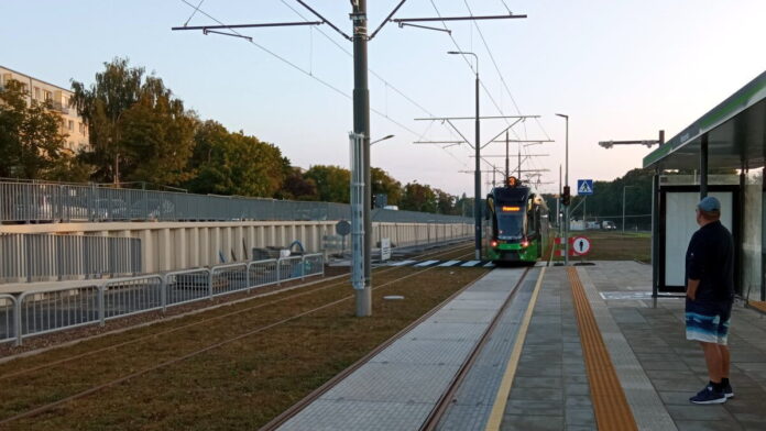 Tramwaj na Naramowice fot. L. Łada