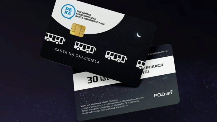 30 lat nocnych autobusów, karta PEKA fot. ZTM