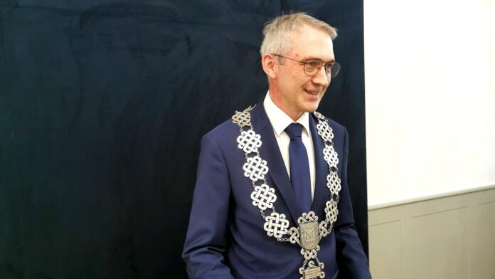 burmistrz Pleszewa Arkadiusz Ptak fot. FB A. Ptak
