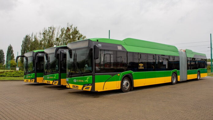 nowe autobusy elektryczne, fot. MPK Poznań