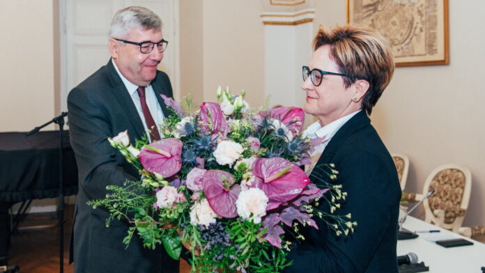 pożegnanie Barbary Sajnaj fot. UMP