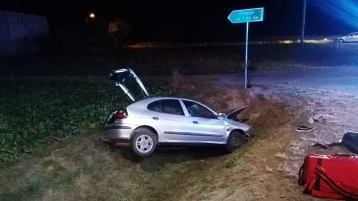 wypadek fot. OSP Kaczanowo