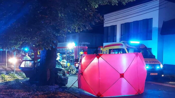 wypadek fot. OSP Witkowo