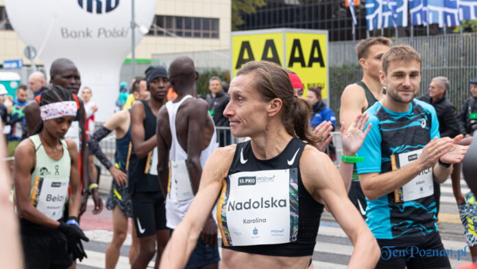 13. Półmaraton Poznań, Karolina Nadolska, październik 2021 Sławek Wąchała