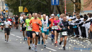 13. Półmaraton Poznań, 19-ty km, październik 2021 Sławek Wąchała