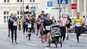13. Półmaraton Poznań, 19-ty km, pażdziernik 2021 Sławek Wąchała