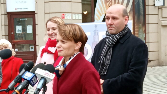 Jadwiga Emilewicz, Szymon Szynkowski vel Sęk fot. L. Łada