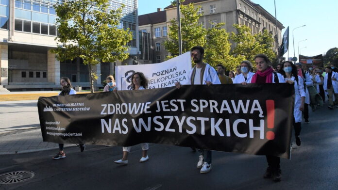 protest medyków fot. aga