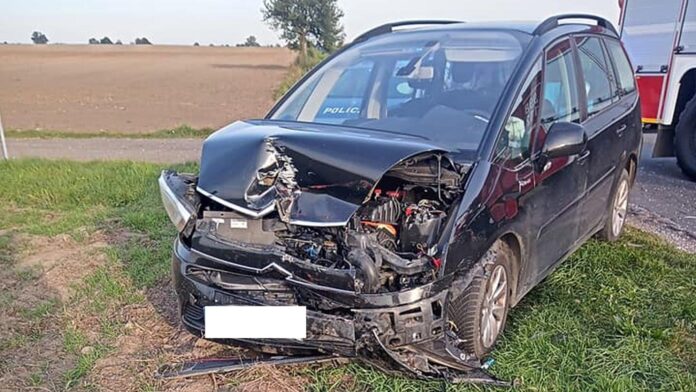 wypadek fot. OSP Karniszewo
