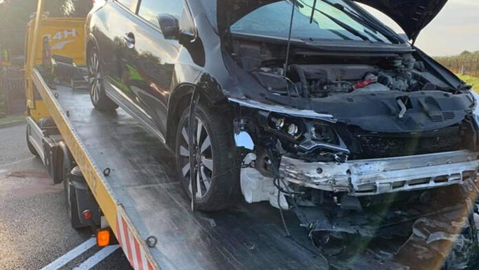 wypadek fot. OSP Opatówek