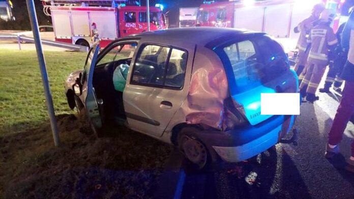 wypadek fot. OSP Trzemeszno