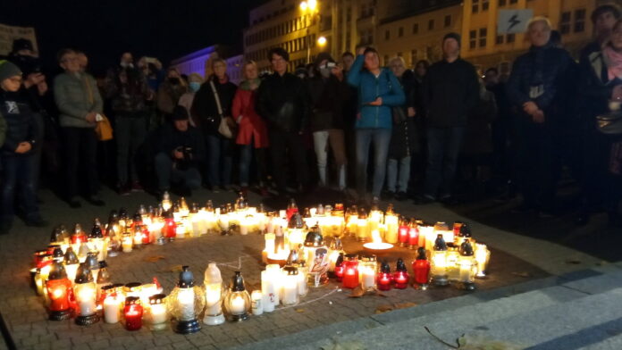 demonstracja Ani jednej więcej fot. L. Łada