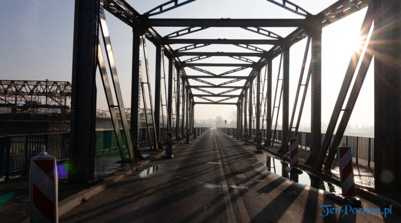 Most w Rogalinku - Mosinie nad Wartą - budowa Warta Rogalinek Mosina fot. Sławek Wąchała