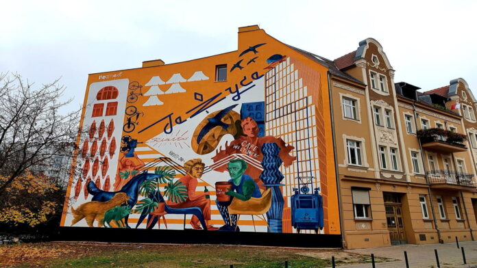 nowy mural fot. Rada Osiedla Jeżyce