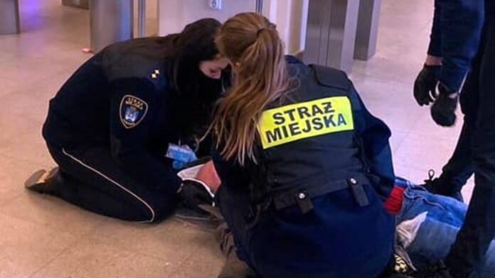 pierwsza pomoc w urzędzie miasta fot. SMMP