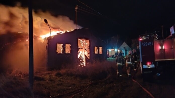pożar fot. OSP Witkowo