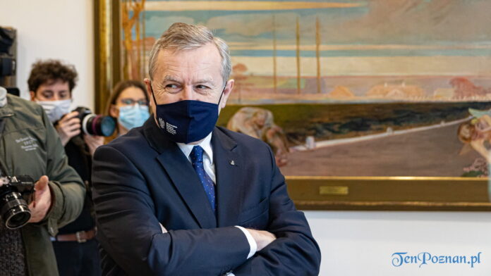Premier Piotr Gliński w Poznaniu Muzeum Narodowe Poznań fot. Sławek Wąchała
