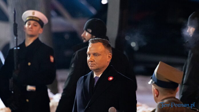 103 rocznica wybuchu Powstania Wielkopolskiego z udziałem Prezydenta RP Andrzeja Dudy 27.12.2021 fot. Sławek Wąchała