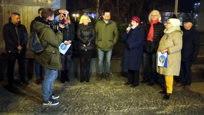 demonstracja, lex TVN fot. L. Łada