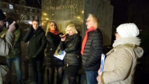 demonstracja, lex TVN fot. L. Łada