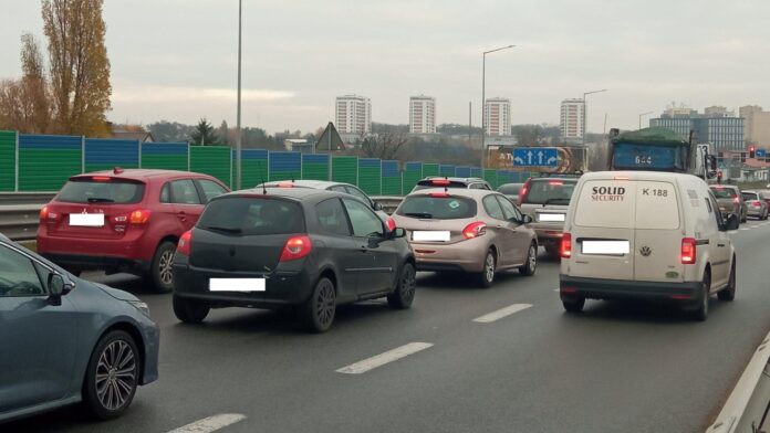 korki, Dolna Wilda, Poznań fot. L. Łada