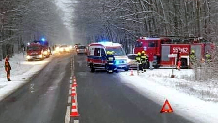 wypadek fot. OSP Grabówno